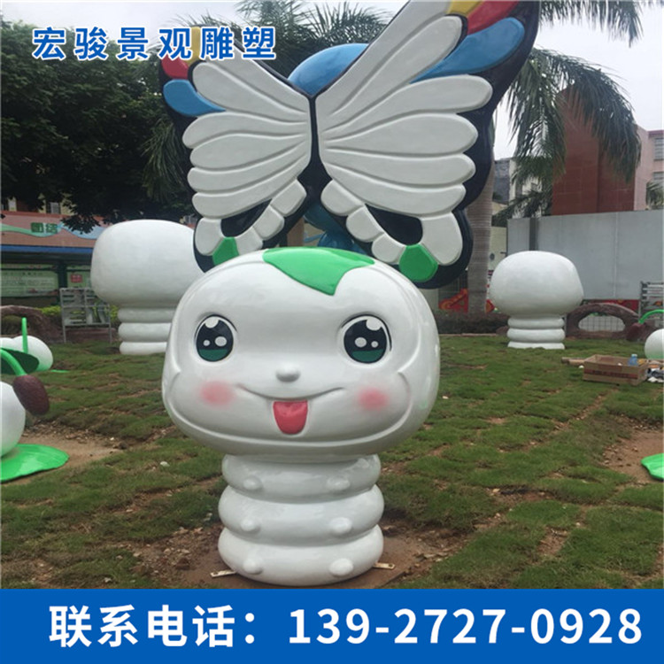 玻璃钢公仔雕塑
