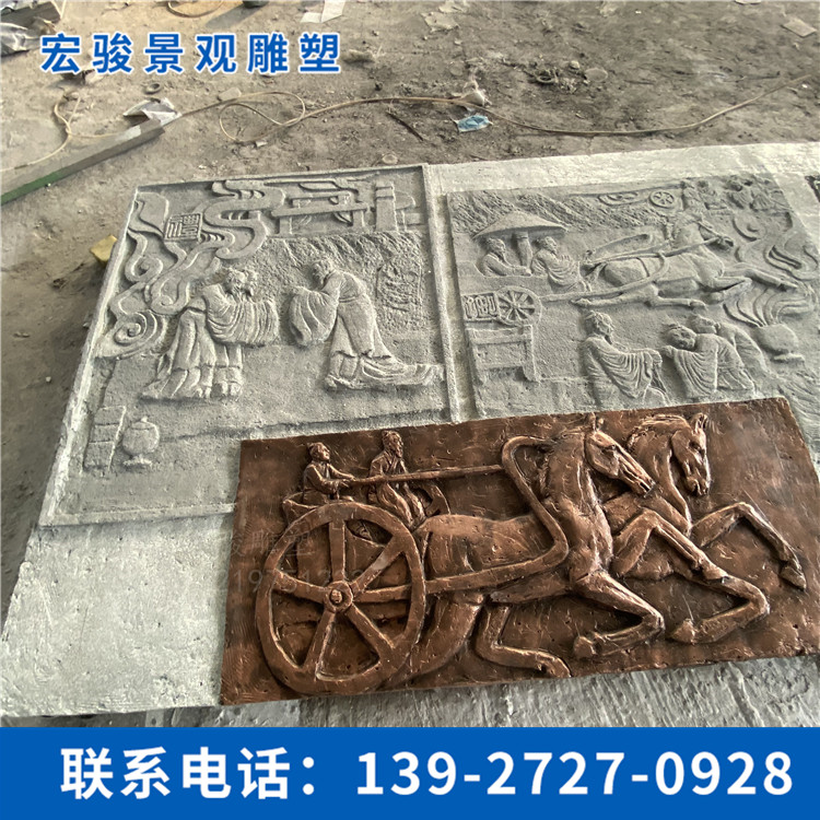 玻璃钢浮雕雕塑